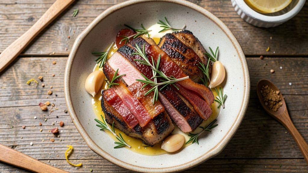 Bacon-Stuffed Pork Chops Recipe: Crispy Edges and Juicy Bacon-Infused Centers