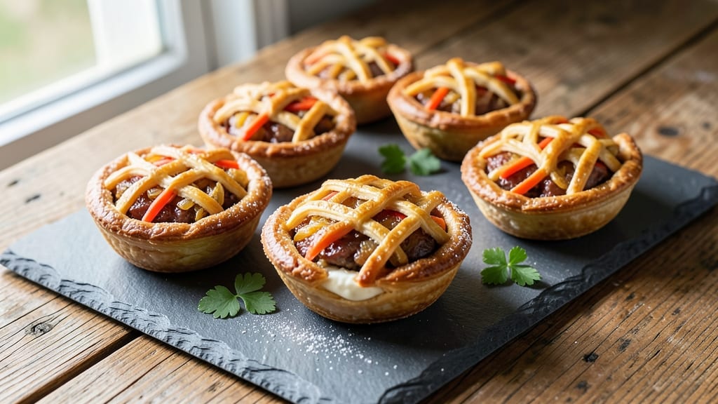 Mini Pork Pies Recipe: Flaky Pastry Hugs Savory Filling