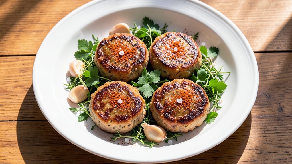 Minced Pork Patties Recipe: Savory Herb Crust With Juicy Interiors