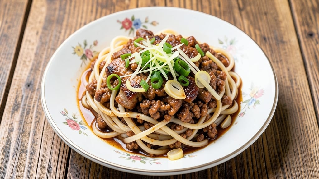 Mince Pork Noodles Recipe: Wok-Fried Crispy Edges and Silky Noodles
