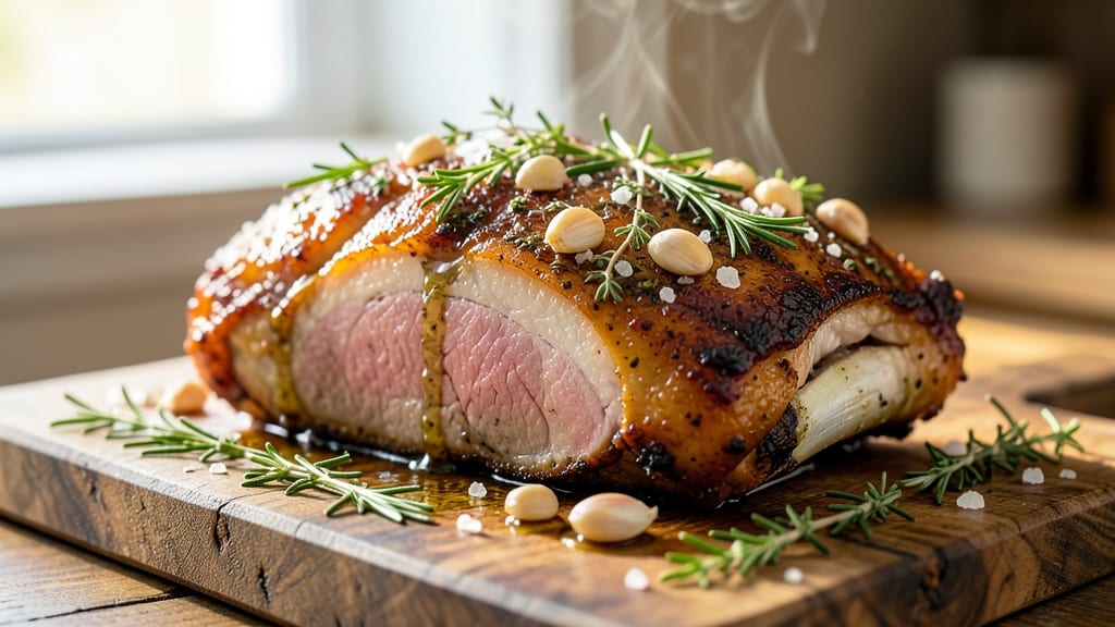 4-Pound Pork Roast Recipe: Juicy Pink Centers With Crispy Herb Crust