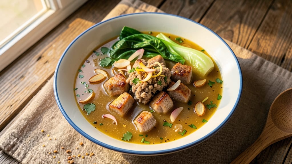Minced Pork Soup Recipe: Savory Umami Depth With Tender Pork Bites