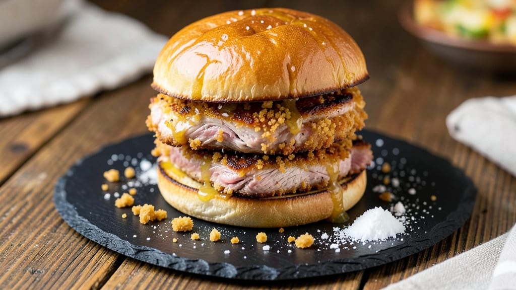 Breaded Pork Chop Sandwiches Recipe: Crispy Crust, Juicy Fillings, No-Sog Buns