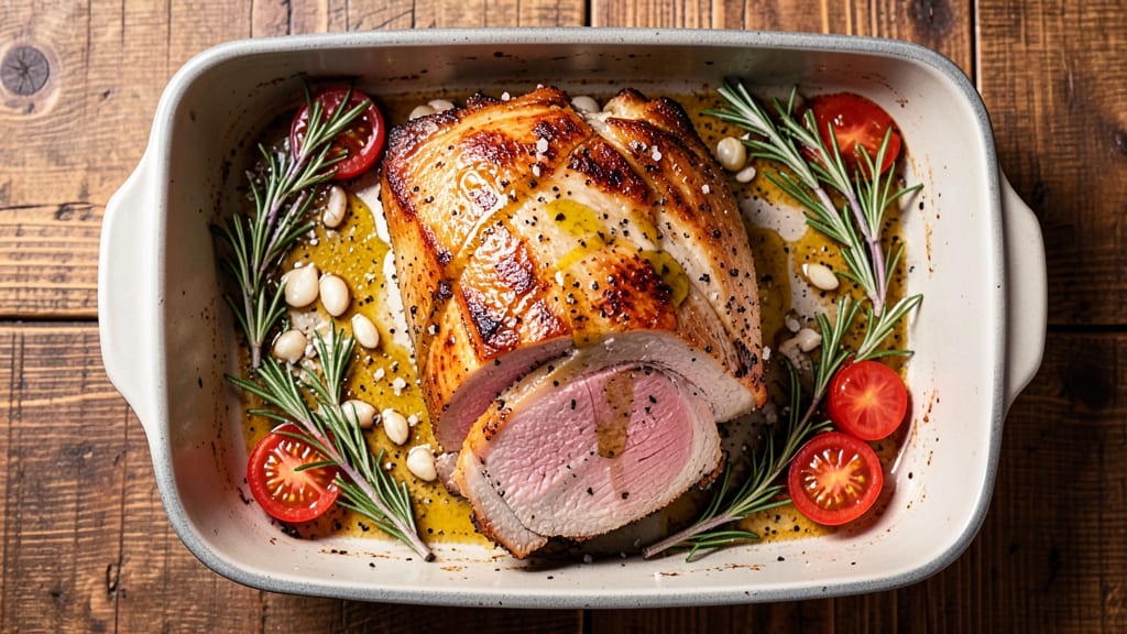 1 Pound Pork Roast Recipe: Juicy Pink Center Locked in 1 Hour
