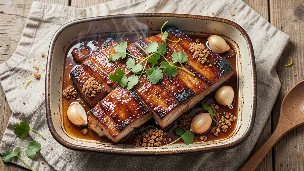 BBQ Boneless Pork Ribs Recipe Oven: Crispy Five-Spice Crust Meets Caramelized Glaze