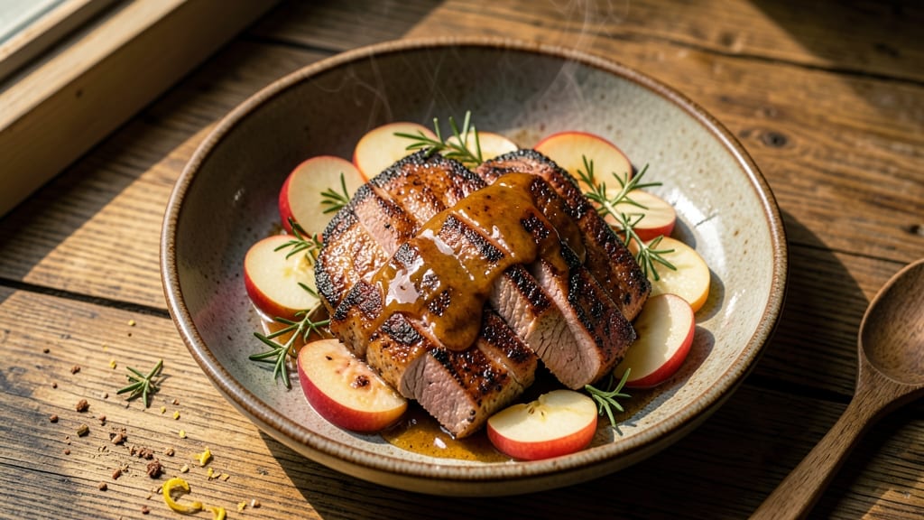 Apple Glazed Pork Tenderloin Recipe: Sweet-Tart Caramel Finish in 30 Minutes