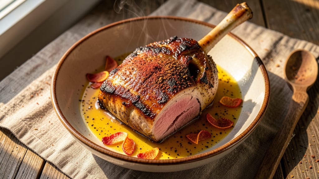 Brazilian Pork Roast Recipe: Cinnamon-Orange Crust with Juicy Pink Magic