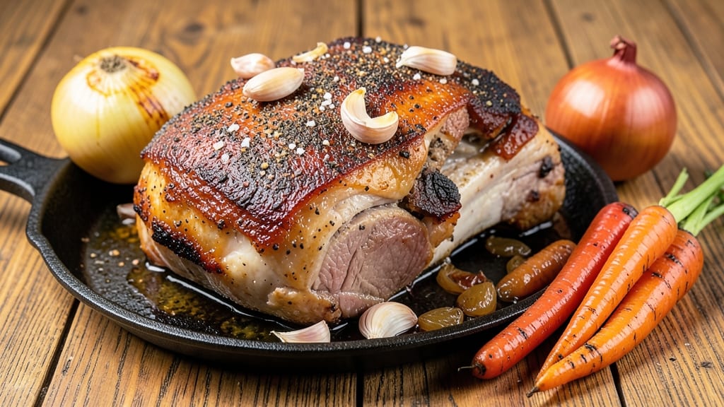 8 Lb Bone-In Pork Shoulder Roast Recipe: Oven-Braised to Juicy, Pull-Apart Tenderness