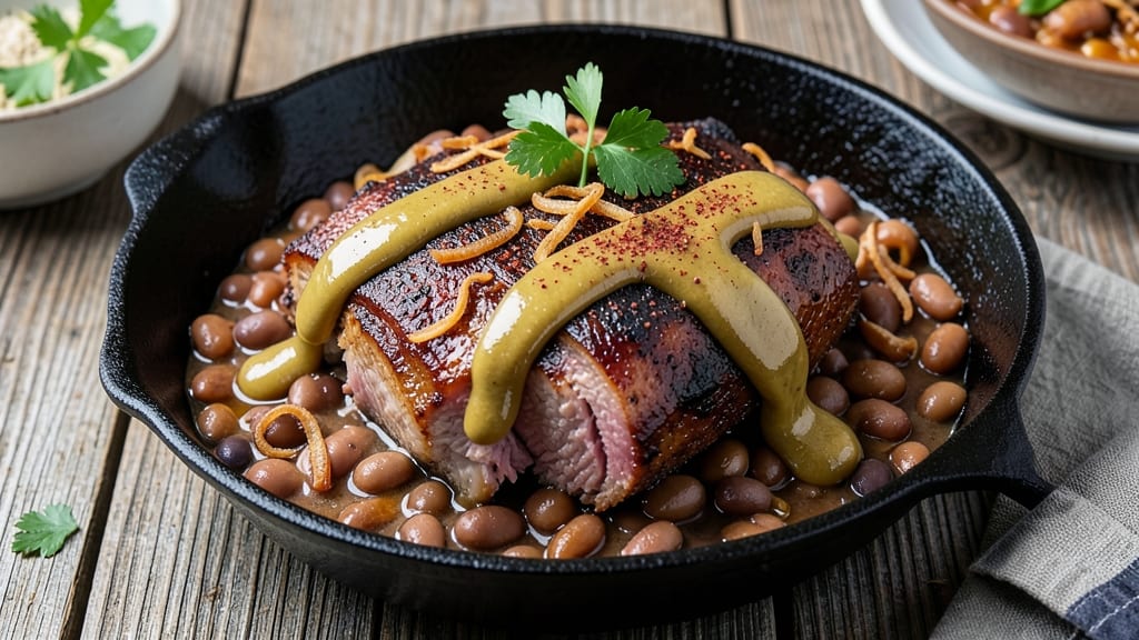 Baked Pork and Beans Recipe From Scratch: Smoky Oven-Braised Richness in One Pot