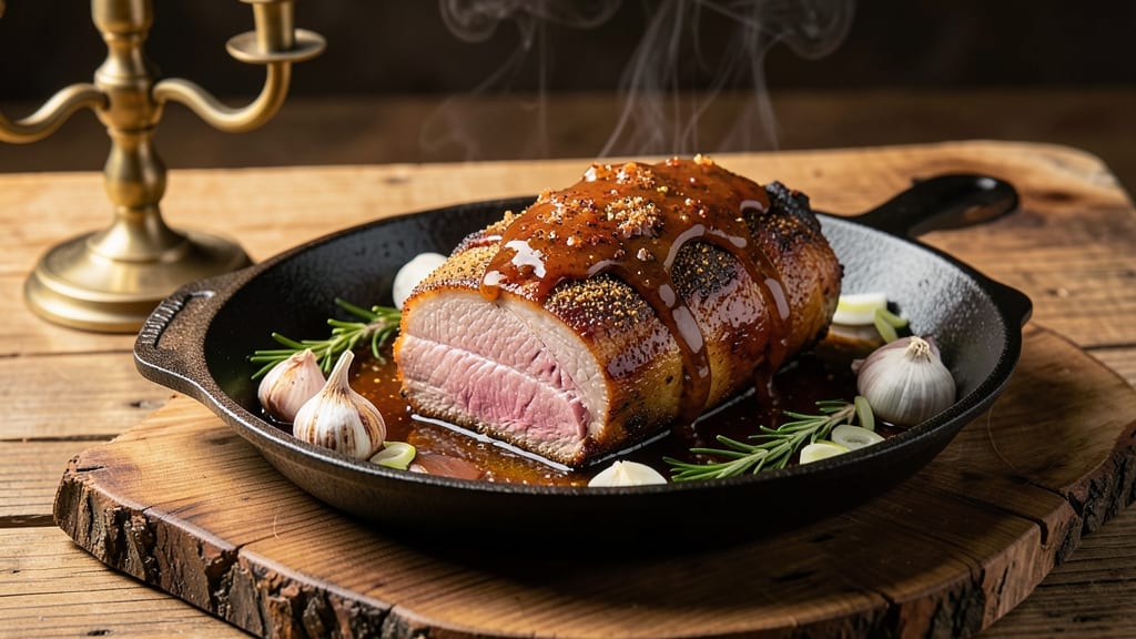 Big Easy Pork Roast Recipe: New Orleans-Style Crispy Bark and Smoky Sweet Glaze