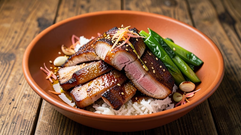 Bossam Pork Recipe: Korean BBQ Skewers With Tangy-Sweet Tamarind Drizzle