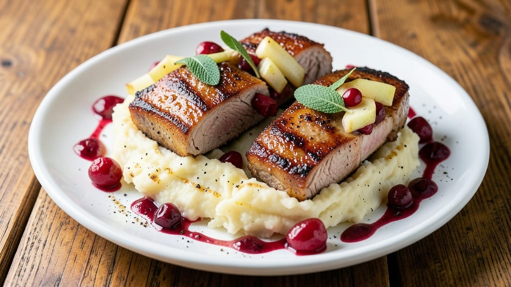 Apple Cranberry Stuffed Pork Chops Recipe: Sweet-Tart Filling That Melts Into Juicy Meat