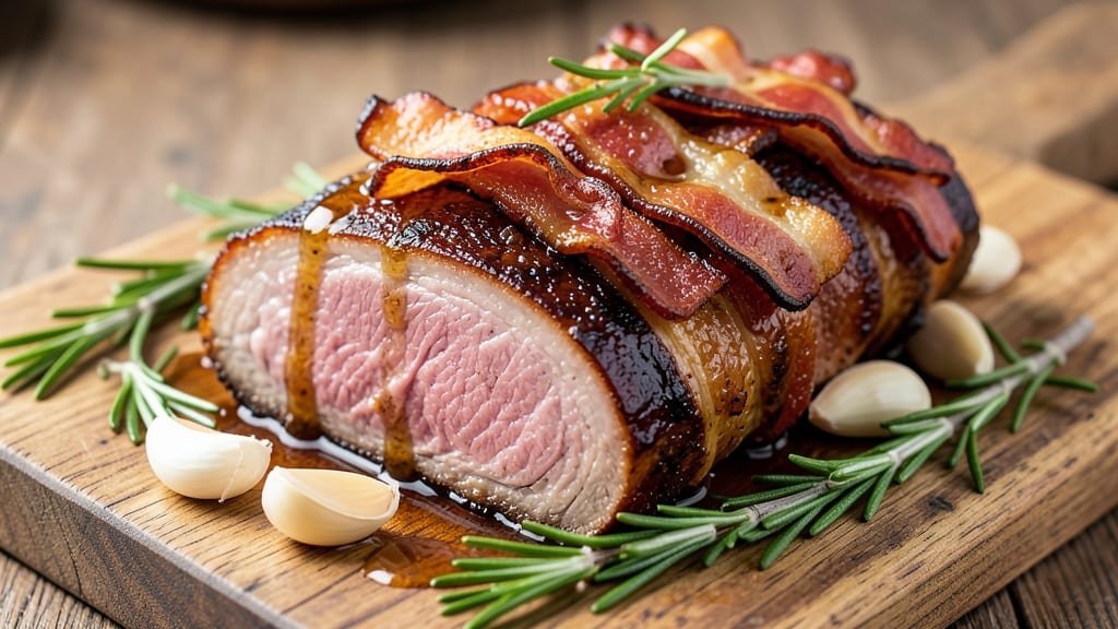Bacon-Wrapped Pork Loin Crock Pot Recipe: Smoky-Savory Layers in One Effortless Cook