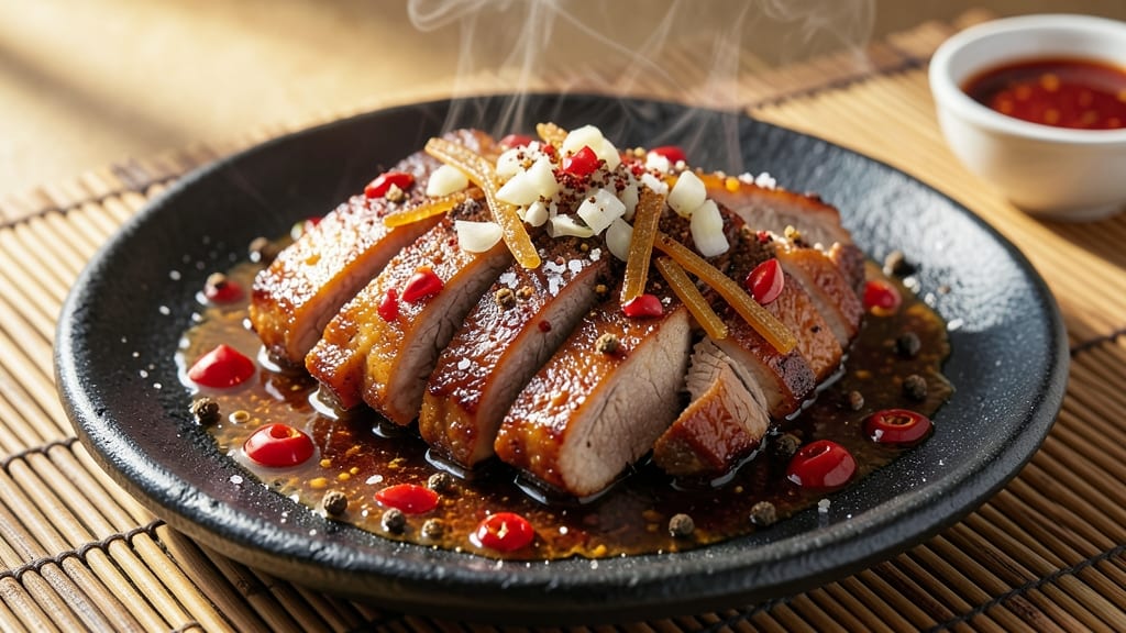 Authentic Szechuan Pork Recipe: Fiery Five-Spice Crust with Sticky Tamarind Heat