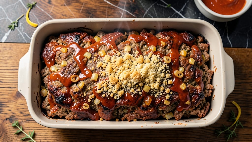 Meatloaf Recipe Half Pork Half Beef: Juicy Layered Texture Without Drying Out