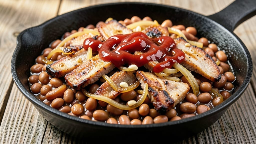 Baked Beans With Salt Pork Recipe: Smoky-Sweet Slow-Cooked Richness