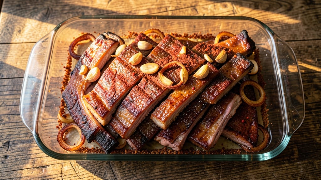 Air Fried Pork Ribs Recipe: Smoky-Sweet Crunch in 40 Minutes
