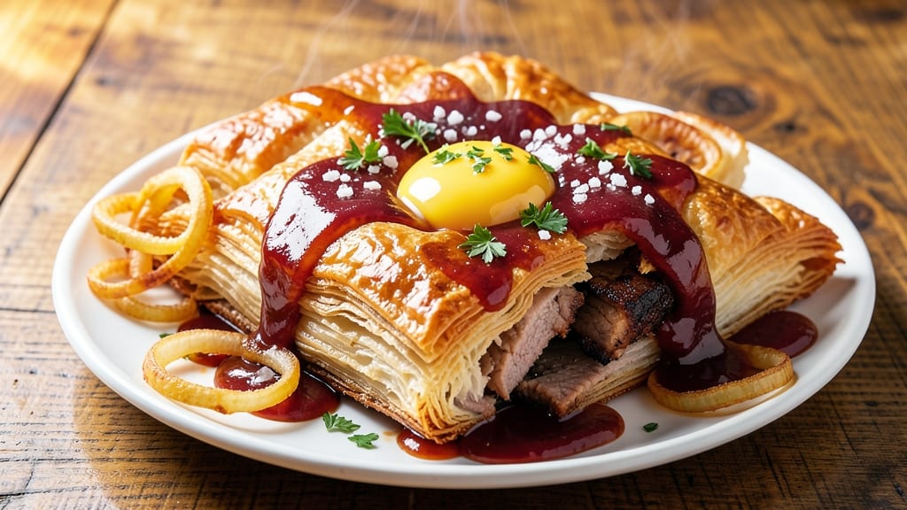 BBQ Pork Puff Pastry Recipe: Smoky Sweet Layers That Shatter in One Bite