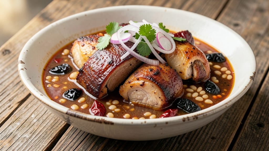 Chicken and Pork Pozole Recipe: Homestyle Stew With Corny Comfort