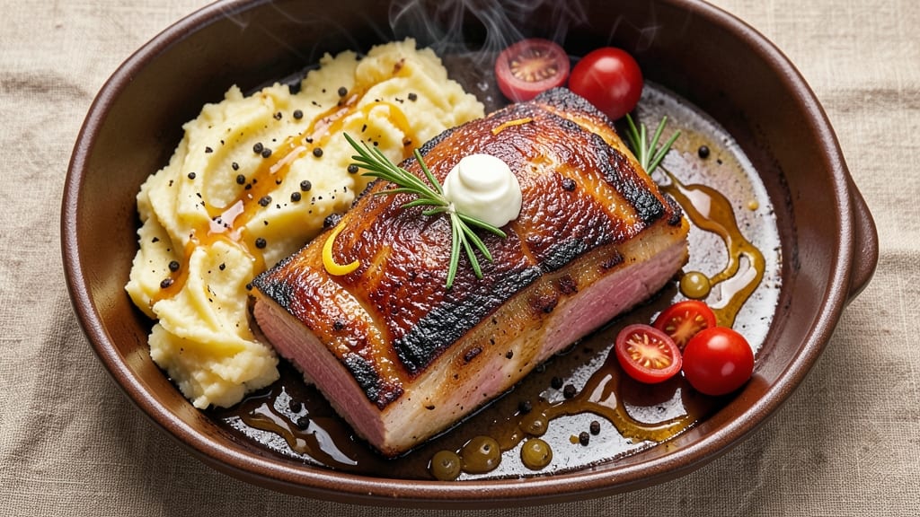 Bone-In Pork Shoulder Picnic Roast Recipe: Oven-Braised to Juicy, Crispy-Bark Glory