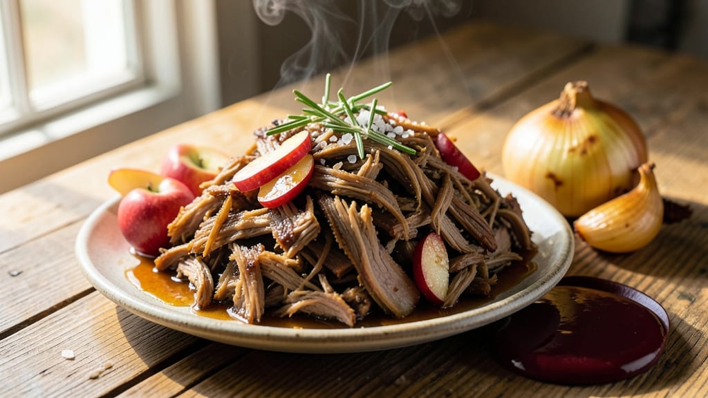 Apple Pulled Pork Recipe: Sweet-Tart Apple Glaze Meets Smoky Pork