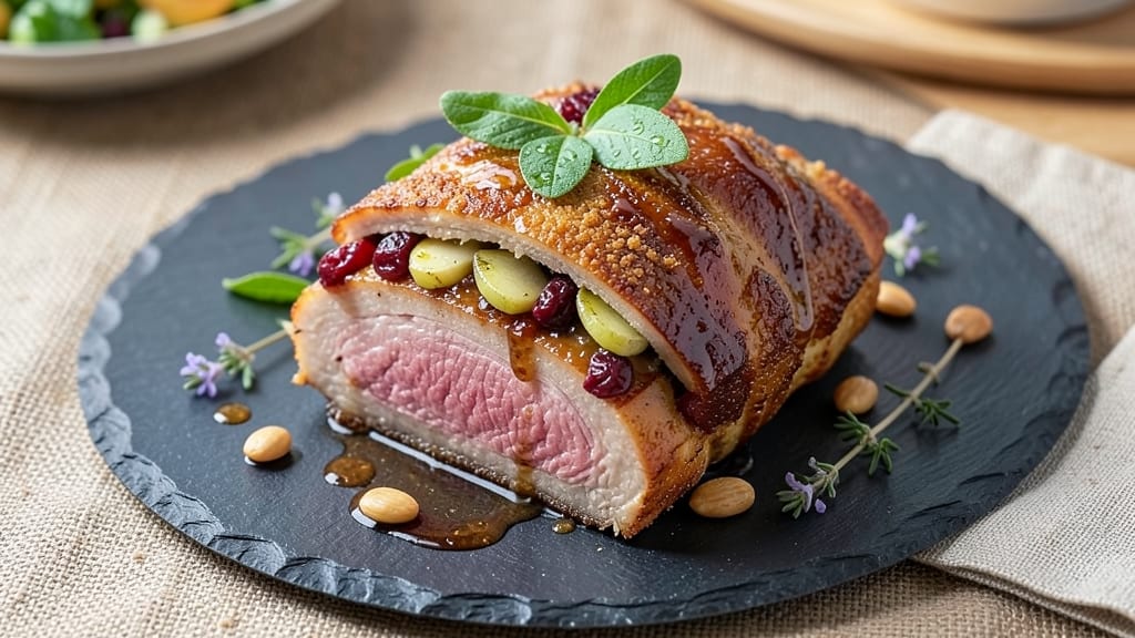 Apple Cranberry Stuffed Pork Tenderloin Recipe: Sweet-Tart Filling That Pairs Perfectly