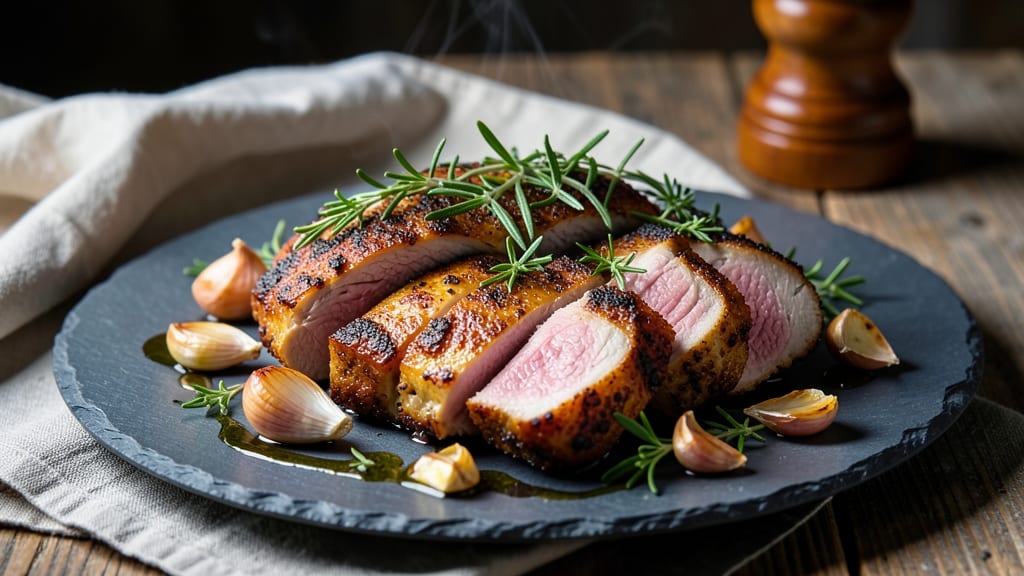 Air Fried Pork Tenderloin Recipe: Juicy Pink Hearts With Air-Crispy Edges