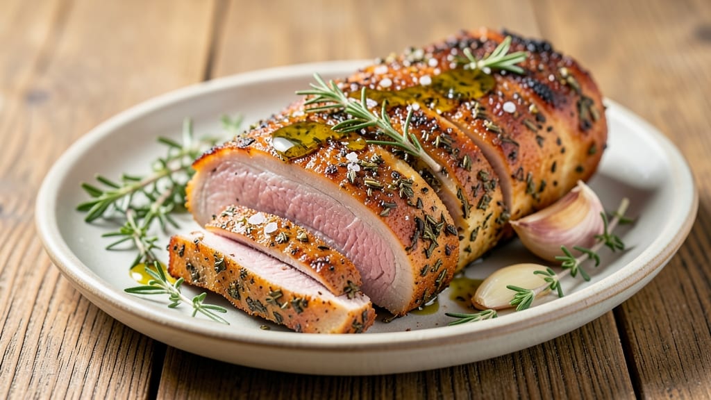 3 Pound Pork Loin Recipe: Herb-Crusted Roast With Perfectly Pink Centers