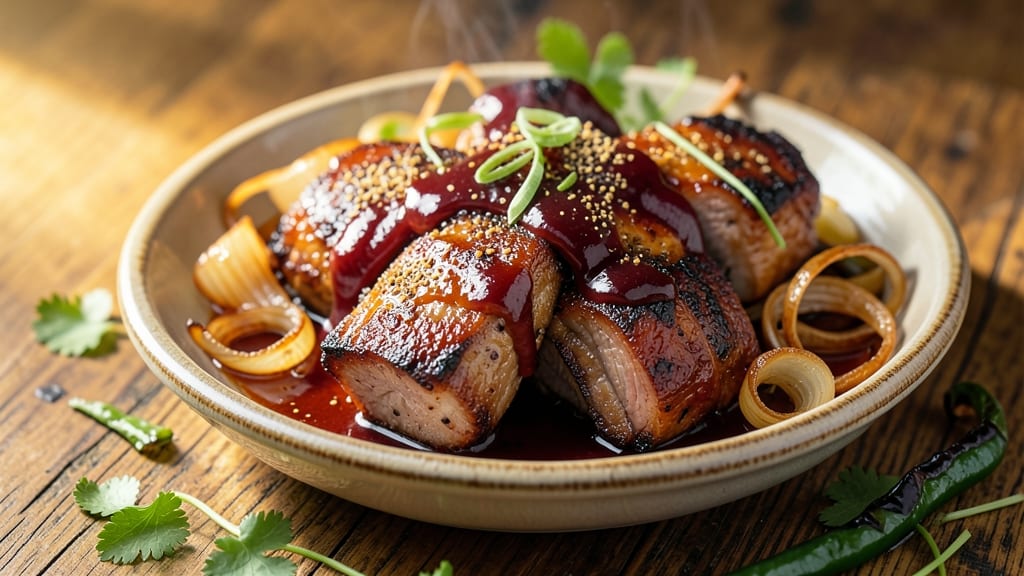 BBQ Pork Cheeks Recipe: Crispy Five-Spice Crust Meets Slow-Braised Tenderness