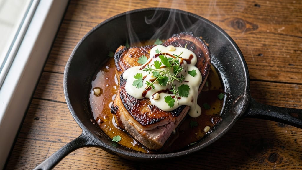 Anthony Bourdain's Pork Chop Recipe: Bold Herb Crust Meets Juicy Pink Magic