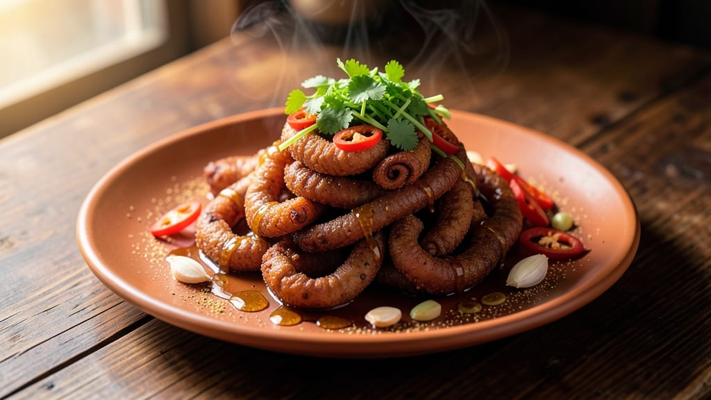 Chinese Fried Pork Intestines Recipe: Crispy Five-Spice Crunch With Silky Hearts