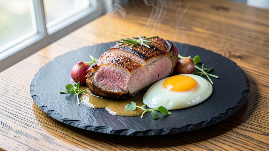 Michelin Star Pork Chop Recipe: Pan-Seared Crust Meets Juicy Pink Centers