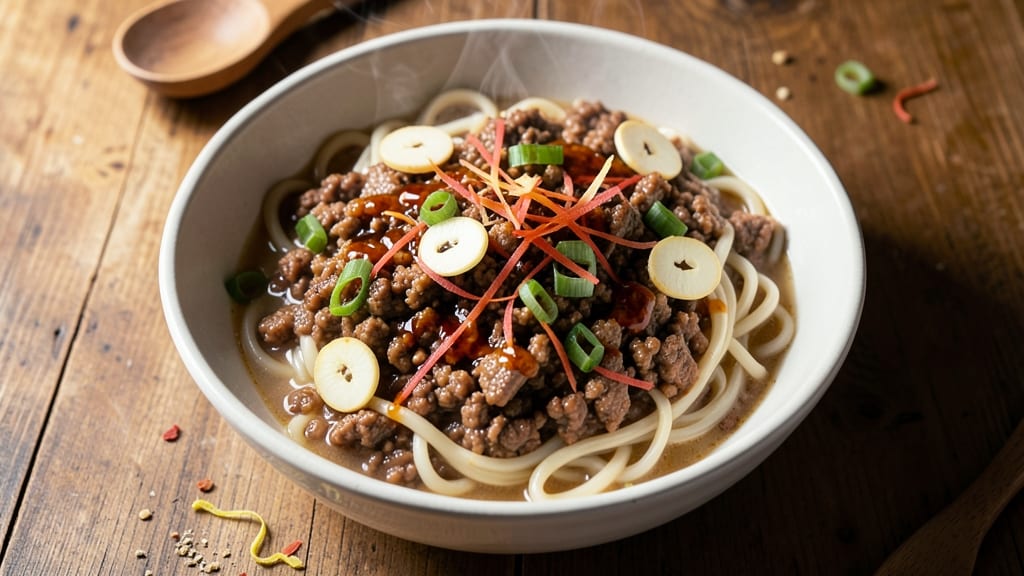 Minced Pork Porridge Recipe: Silky Rice Noodles with Savory Porky Depth