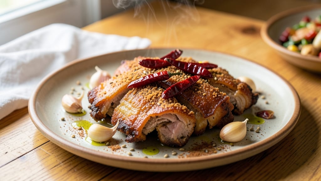 Mexican Pork Skin Recipe: Crispy Tortilla Crowns Over Smoky Chipotle Glaze