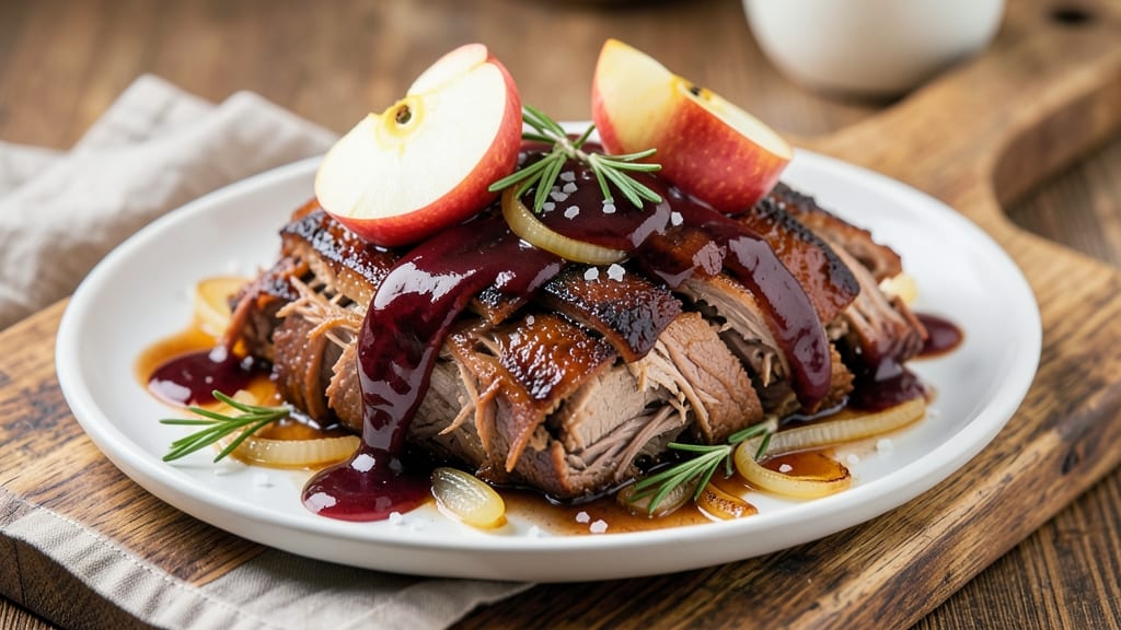 Apple Bourbon Pulled Pork Recipe: Smoky-Sweet Shreds Ready in 4 Hours