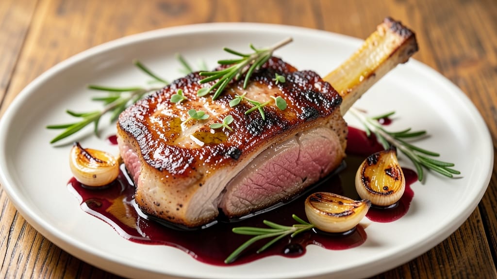 Mirage Pork Chop Recipe: Balsamic-Glazed Crisp With Caramelized Edges