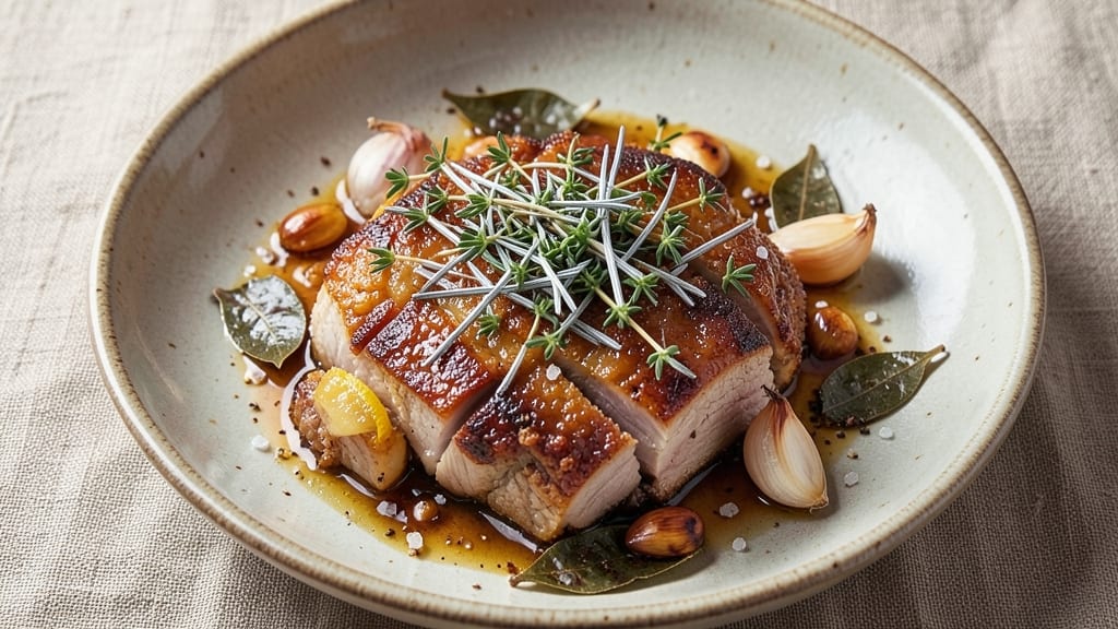 Michel Roux's Pork Rillettes Recipe: Herb-Infused Confit with Crispy Celery Crowns