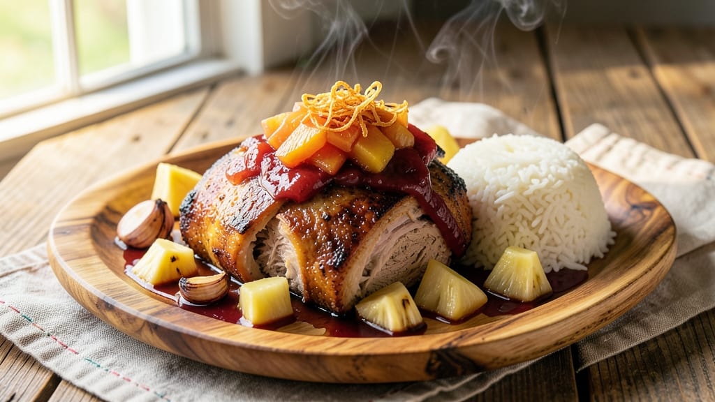 Authentic Hawaiian Pulled Pork Recipe: Pineapple-Tamarind Glaze That Rivals Luau Favorites