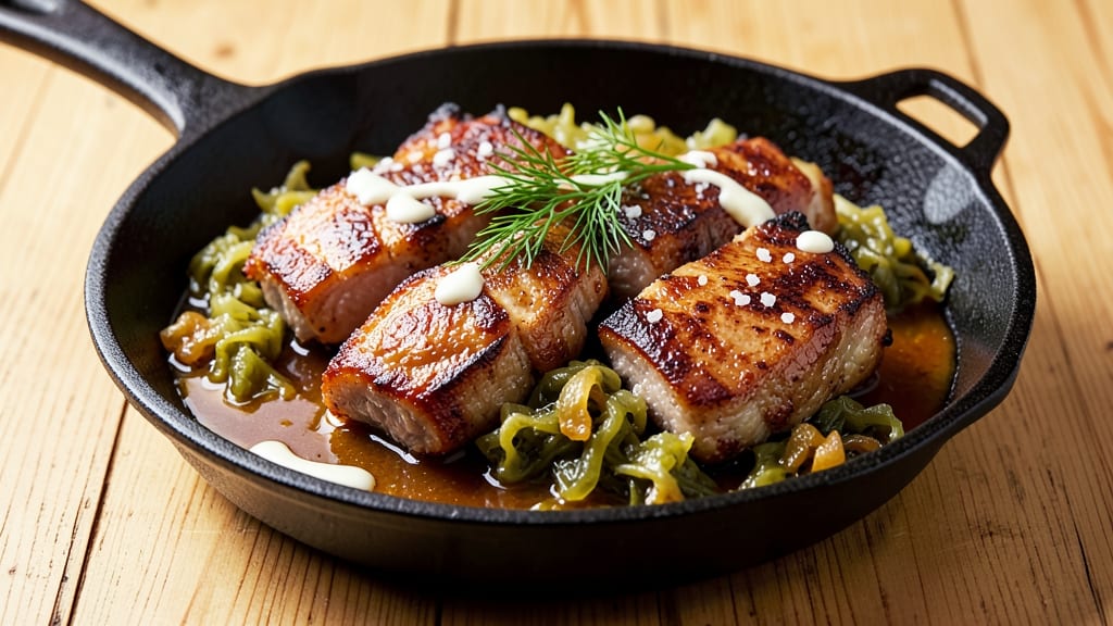Boneless Pork and Sauerkraut Recipe: Sour-Tangy Harmony in One Pan