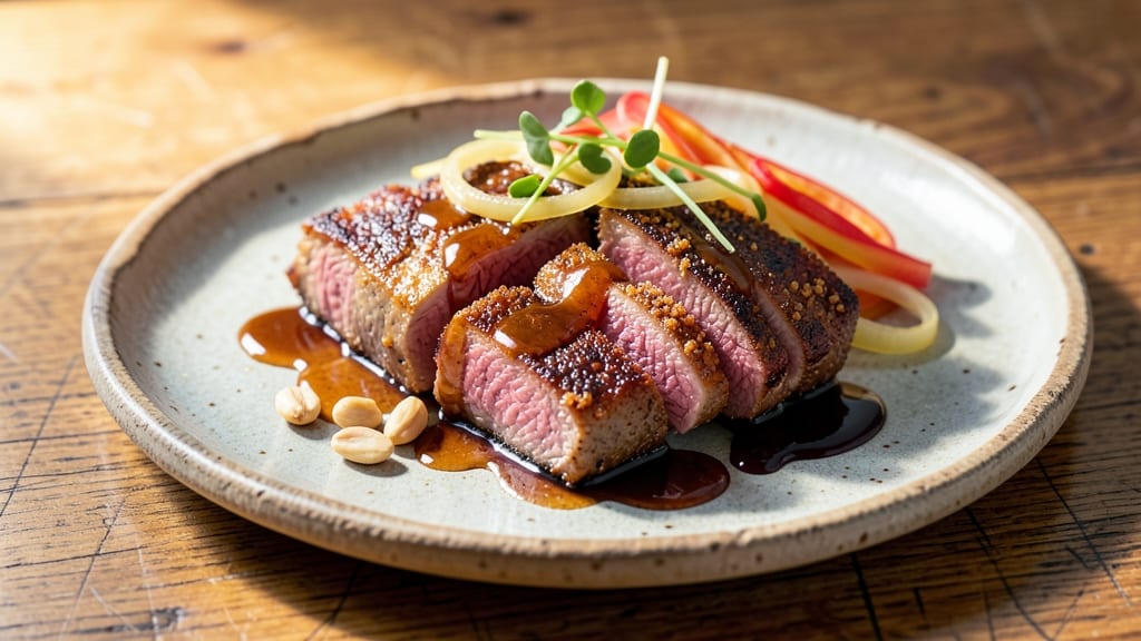 Baked Pork Blade Steak Recipe: Crispy Bark, Juicy Pink Centers in One Pan
