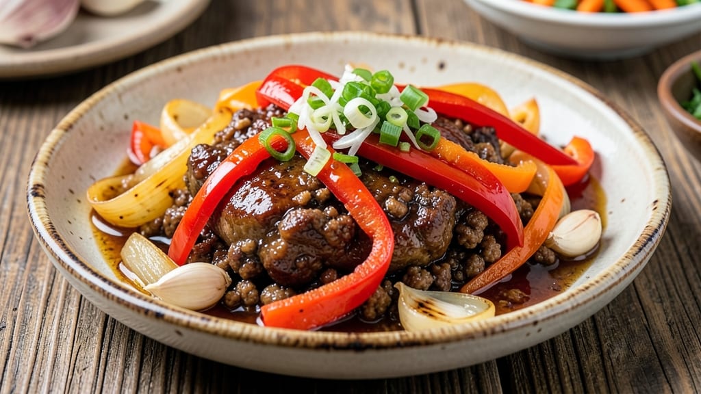 Minced Pork and Vegetables Recipe: One-Pan Stir-Fry with Savory Depth