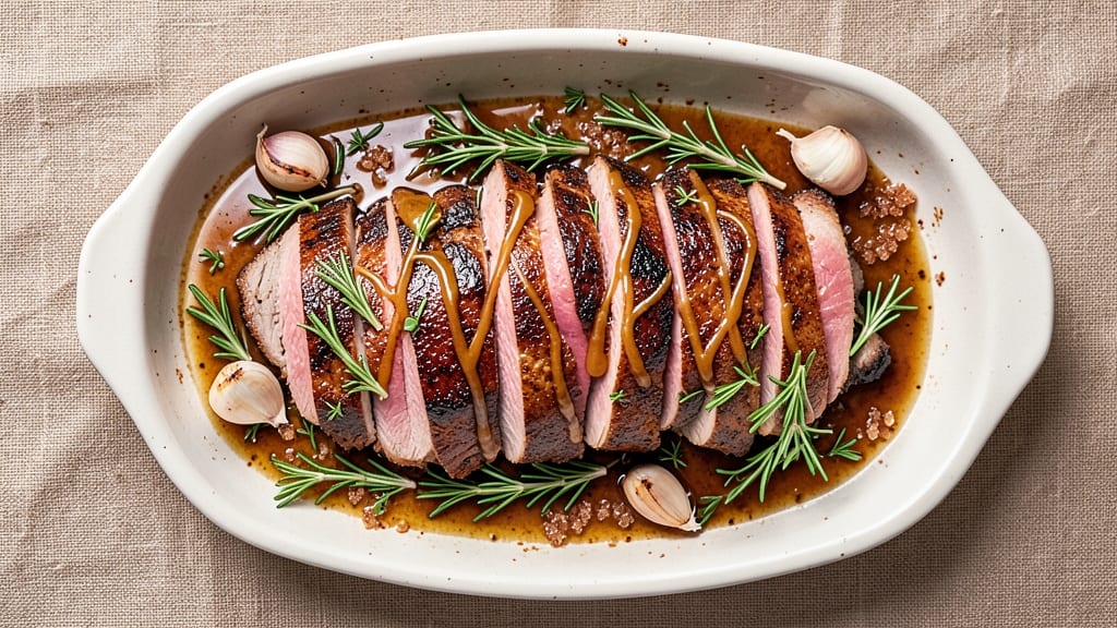 Baked Boneless Pork Loin Recipe: Herb-Crusted Juiciness in 45 Minutes