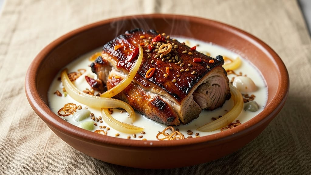 Achari Pork Recipe: Spiced South Indian Pot Roast with Tamarind Tang