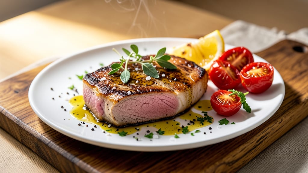 Mediterranean Diet Pork Chops Recipe: Herb-Crusted Crunch Meets Juicy Pink Hearts