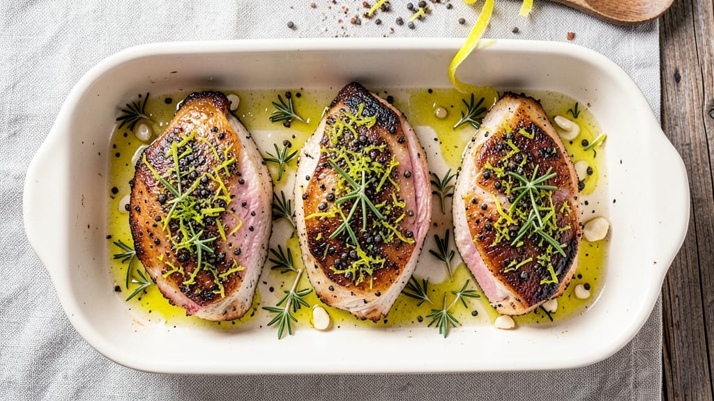 Baked Lemon Pepper Pork Chops Recipe: Zesty Crust and Moist Centers
