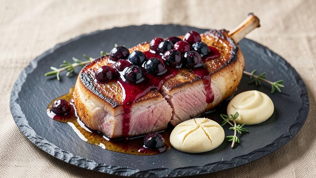 Blueberry Pork Recipe: Sweet Blueberry Jam Crust Meets Savory Pork