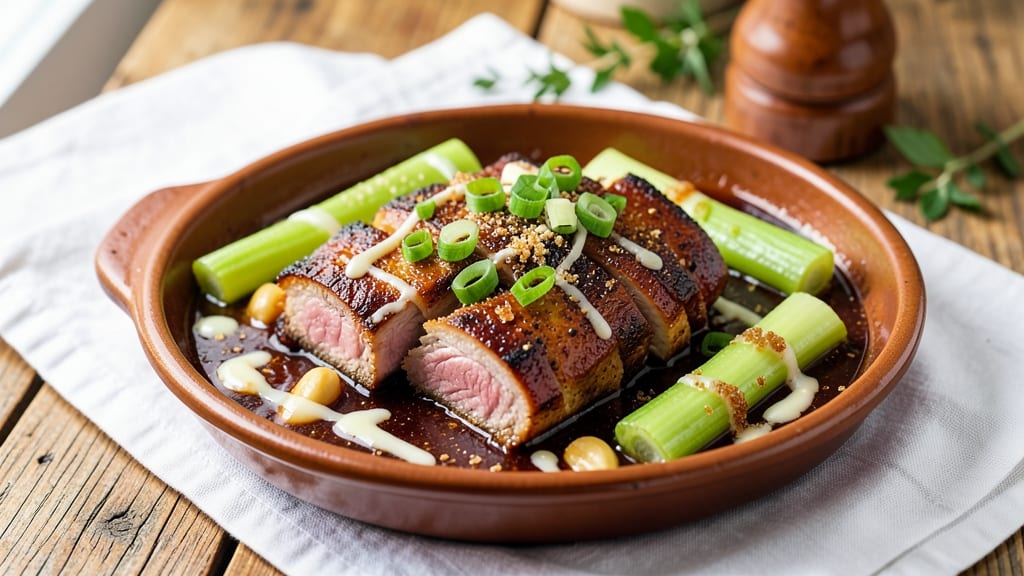 Adobo Sitaw With Pork Recipe: Savory Soy-Braised Celery and Pork