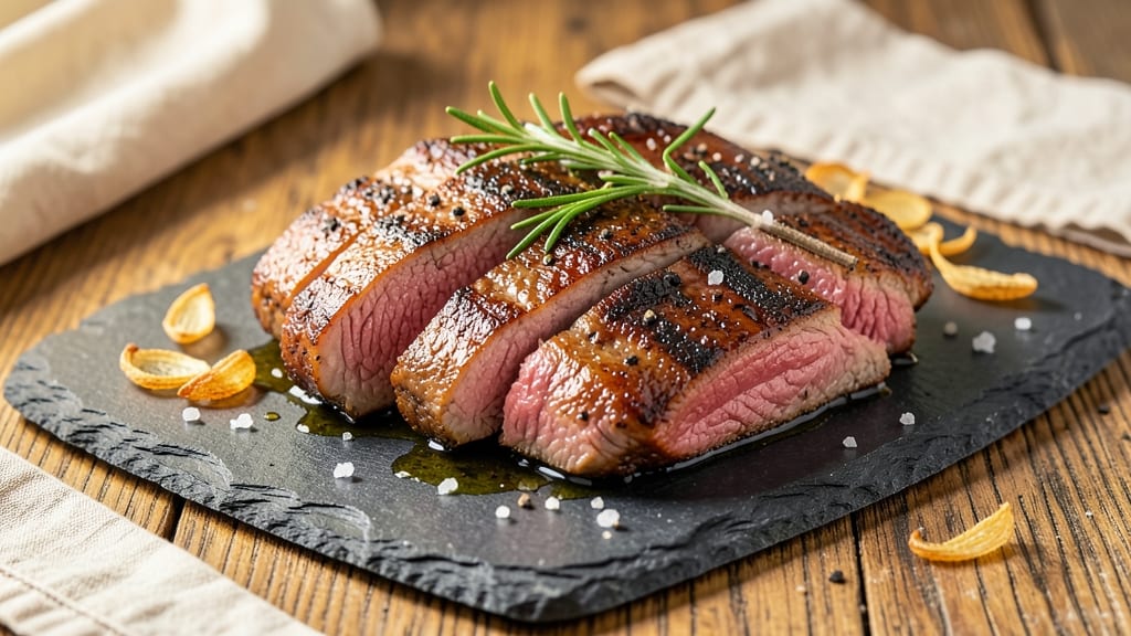 Broiled Pork Steaks Recipe: Charred Crust and Juicy Pink Centers