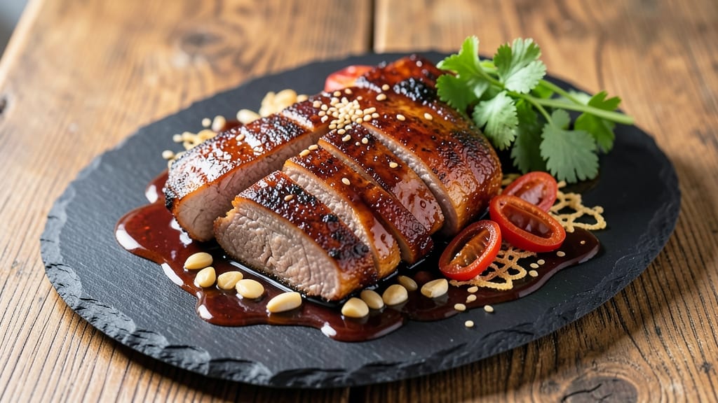 Chinese Asado Pork Recipe: Smoky Five-Spice Crust with Caramelized Tamarind Glaze
