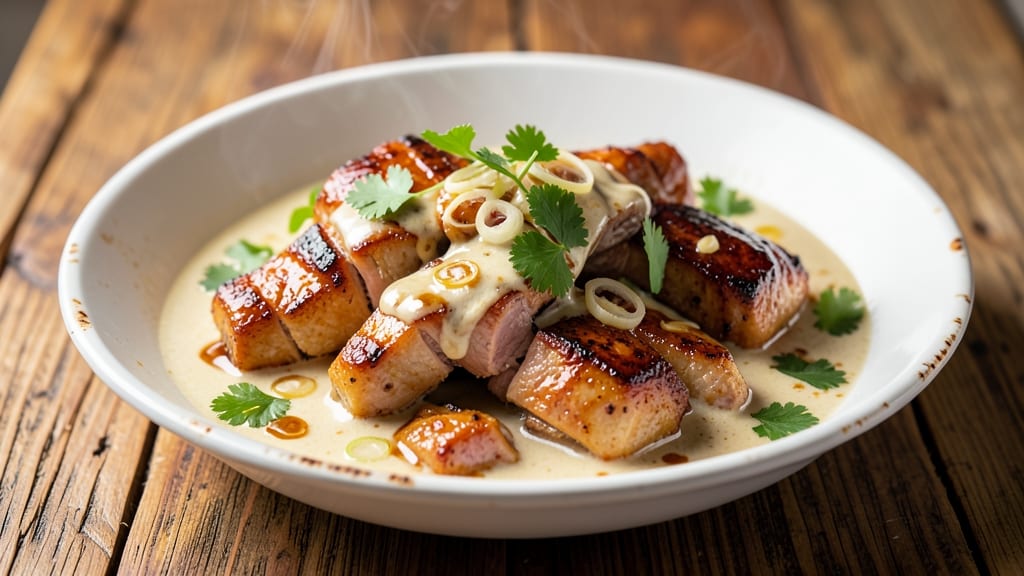 Chicken Pork Adobo Sa Gata Recipe: Creamy Coconut Milk Velvety Over Rich Soy-Braised Meat